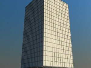 office building Modèle 3D