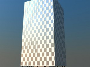 office building Modèle 3D