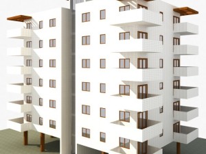 house building Modèle 3D
