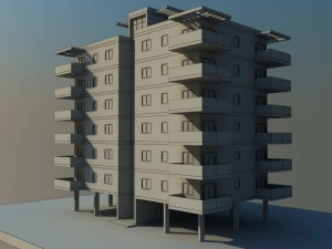 house building 3D Model