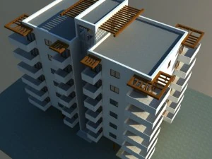 house building 3D Model