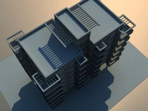 house building 3D Model