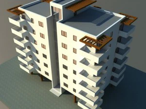 house building 3D Model