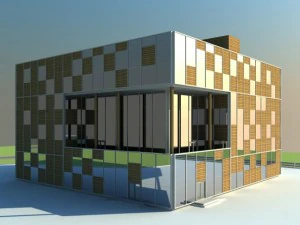 cube office 3D Model