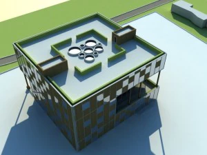 cube office 3D Model