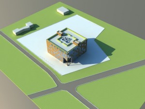 cube office 3D Model