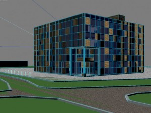 cube office 3D Model