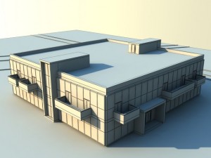 office building 3D Model