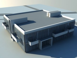 office building 3D Model