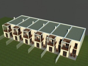 townhouse4 3D 모델