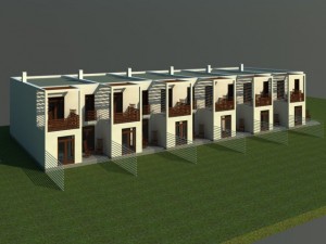 townhouse4 3D-Modell