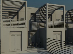 townhouse4 3D-Modell