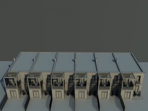 townhouse4 3D-Modell