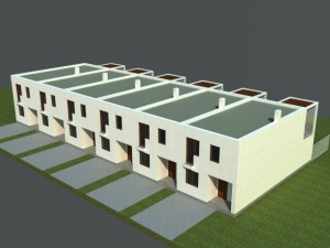 townhouse4 3D-Modell