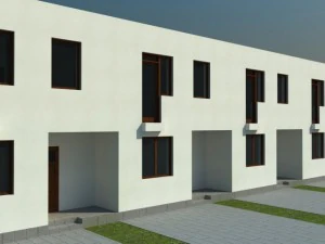 townhouse4 3D Model