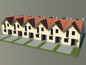 townhouse 5 3D Model