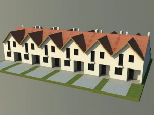 townhouse 5 3D Model