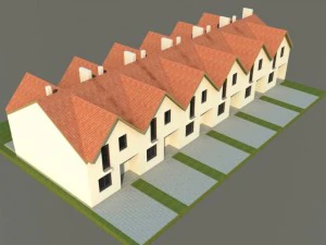 townhouse 5 3D Model
