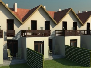 townhouse 5 3D Model