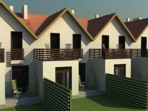 townhouse 5 3D Model