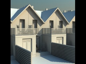 townhouse 5 3D Model