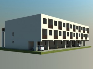 townhouse 7 3D-Modell