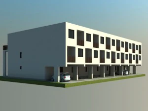 townhouse 7 3D Model