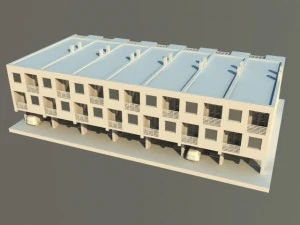 townhouse 7 3D Model