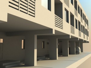 townhouse 7 3D-Modell