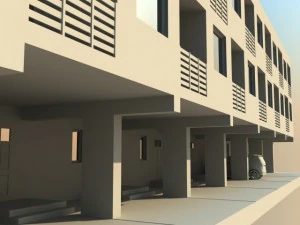 townhouse 7 3D Model