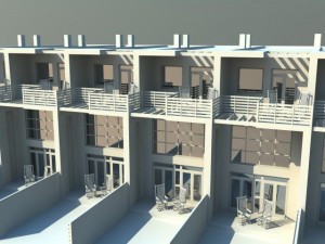 townhouse 7 3D-Modell