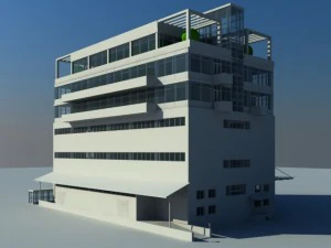office building 3D Model