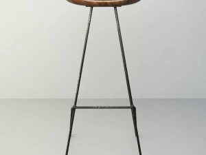 perch barstool 3D Model