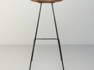 perch barstool 3D Model