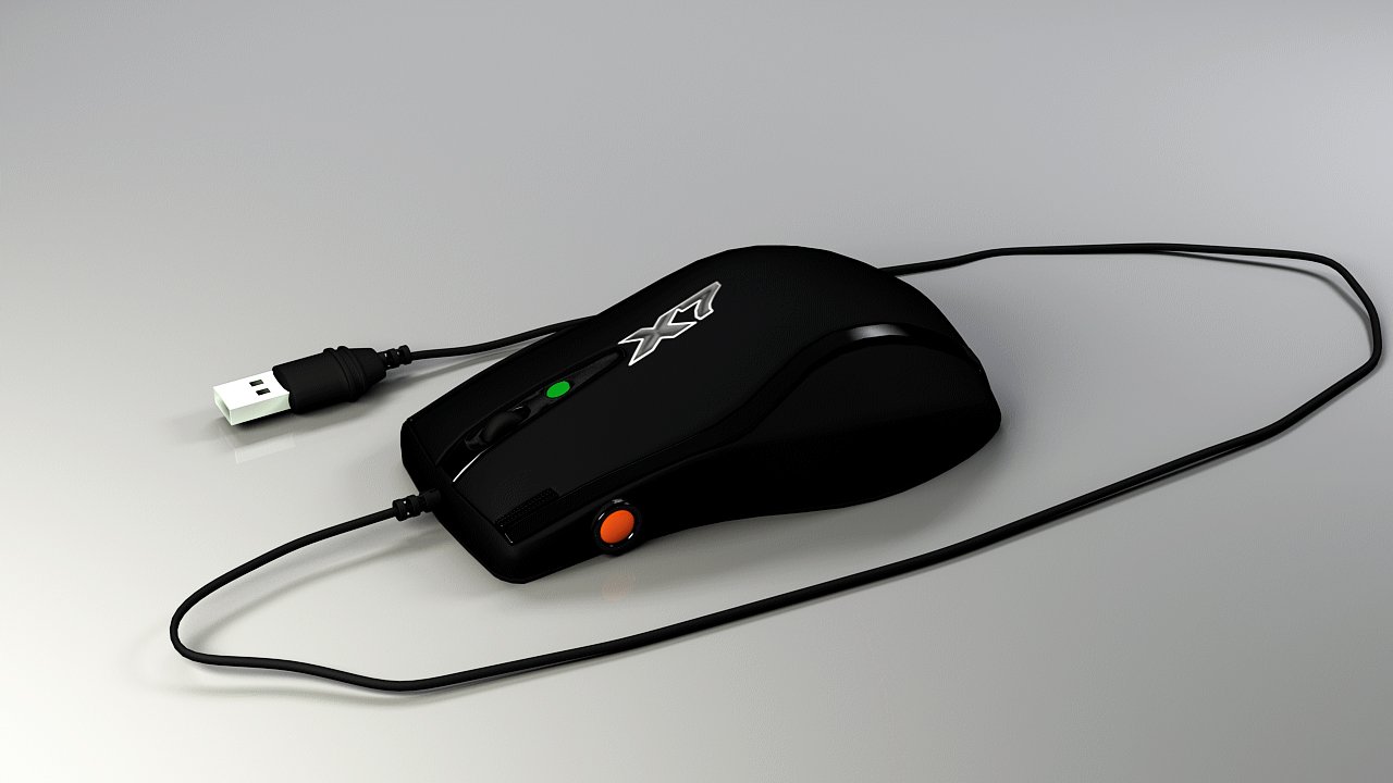 Black Computer Mouse 3d Model In Computer 3dexport