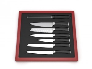 set of knives 3D Модель