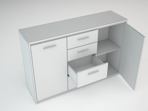 6 cabinet collection 3Dモデル