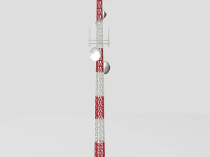 통신탑A1 3D 모델