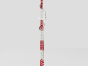 telecommunication tower a1 3D मॉडल