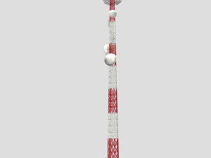 telecommunication tower a1 3D Model