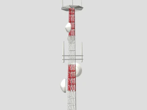 telecommunication tower a1 3D Model