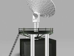 satellite dish 1 3Dモデル