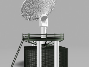 satellite dish 1 3Dモデル