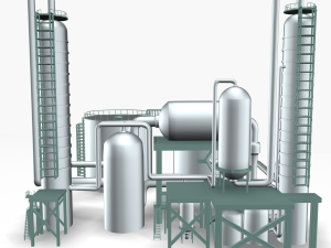 refinery 01 Model 3D