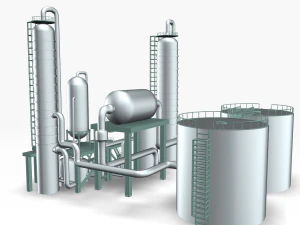 refinery 01 3D Model