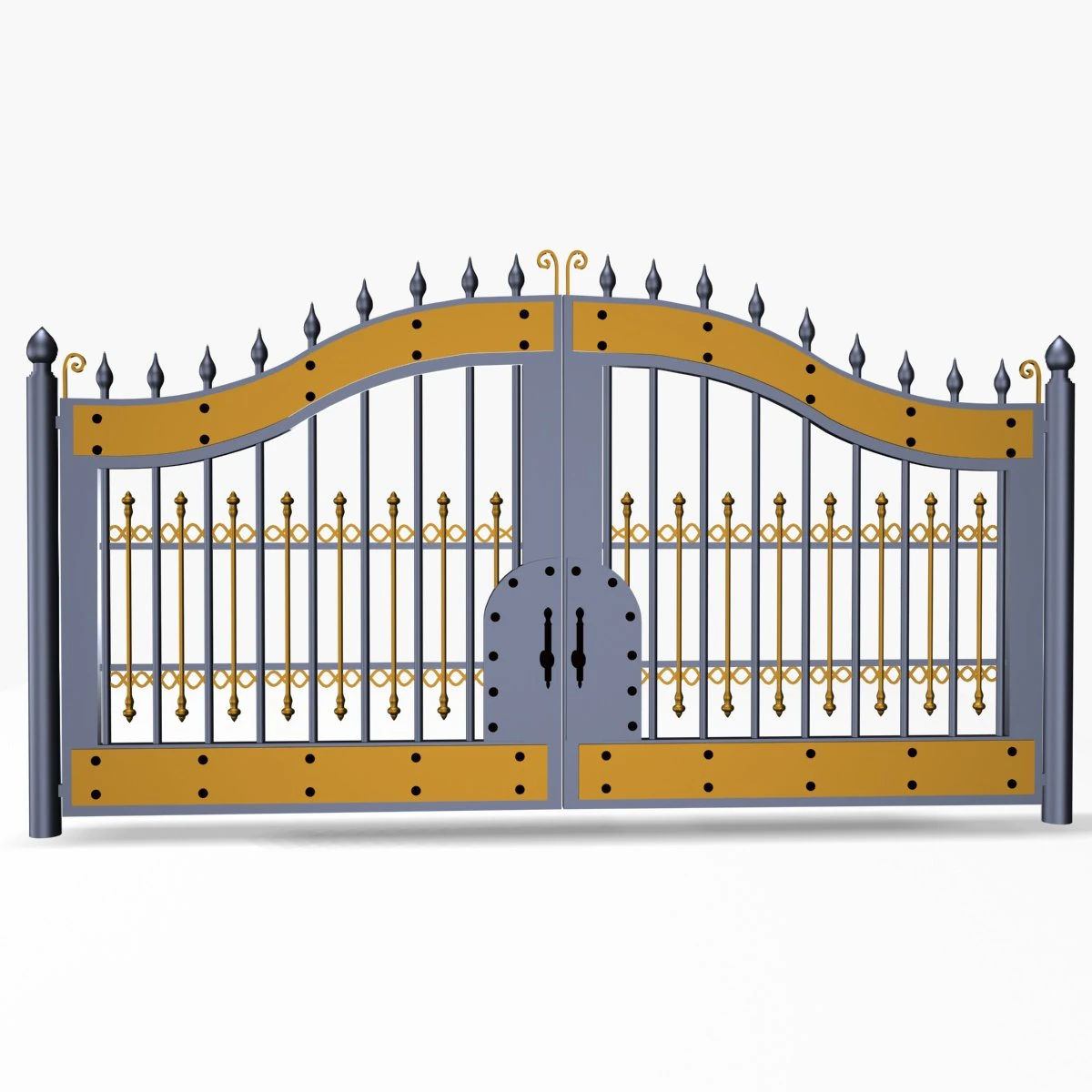 gate 1 3D Model .c4d .max .obj .3ds .fbx .stl .blend
