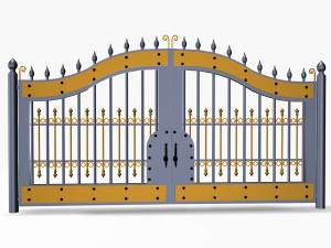 gate 1 3D Model
