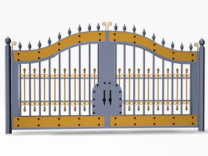 cancello 1 Modello 3D