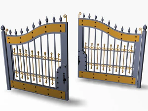 gate 1 3D Model
