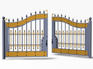 gate 1 3D Model